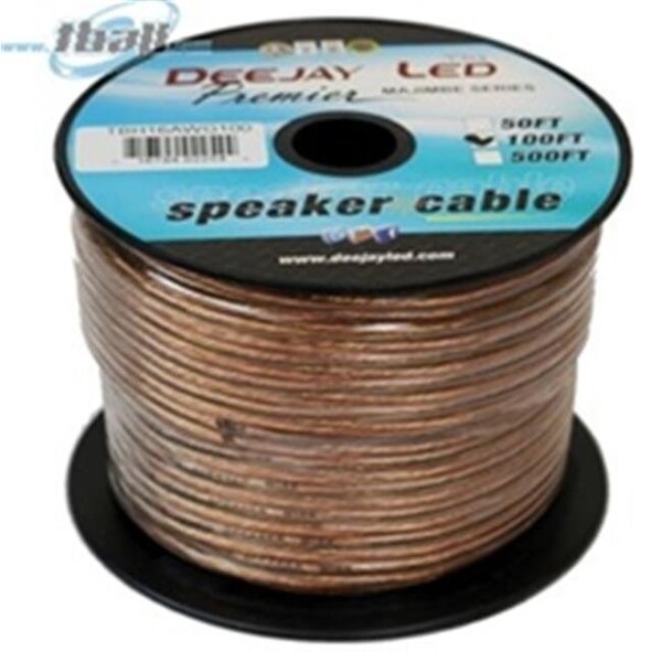 Undercover Quinoa Guangzhou Begol TBH16AWG100 100 ft. Deejay LED 16 ga Speaker Wire Spool TBH16AWG100 - main